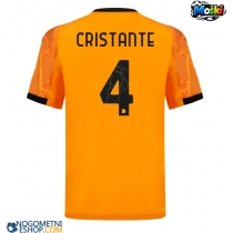 Moški Nogometni dresi AS Roma Bryan Cristante #4 Gostujoči 2025-26 Kratek Rokav